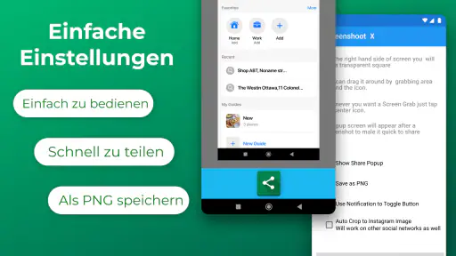 Bildschirmaufnahme ScreenshotX screenshot