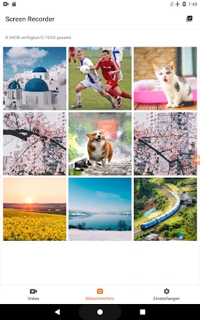 Bildschirmaufnahme - XRecorder screenshot