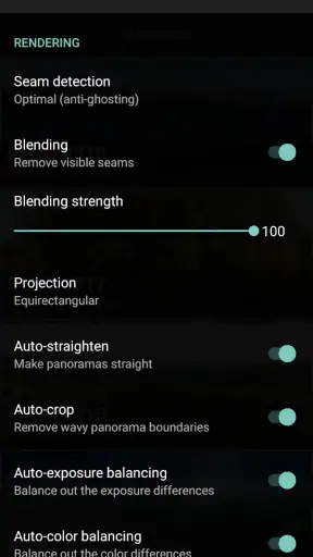 Bimostitch Panorama Pro screenshot