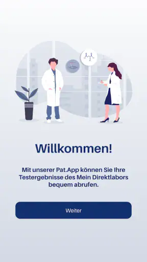 Bioscientia Pat.App screenshot