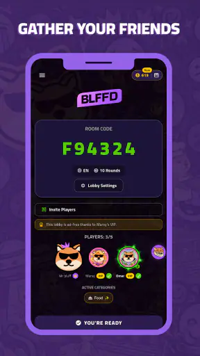 BLFFD: Party Trivia screenshot