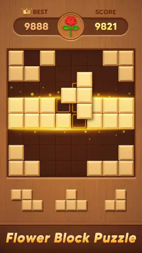 Block Flower: Wood Puzzle screenshot