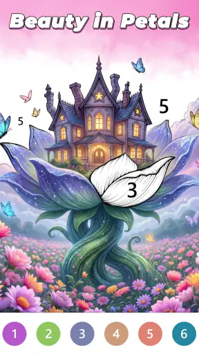 Blossom Color By Number screenshot