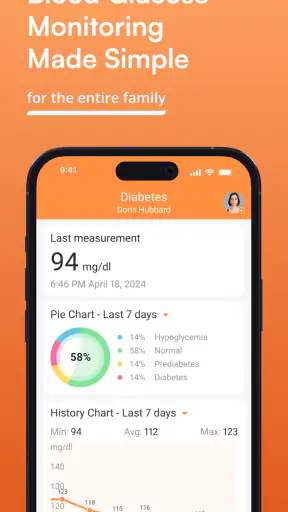 Blutzucker-Tagebuch Diabetes screenshot