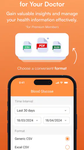 Blutzucker-Tagebuch Diabetes screenshot