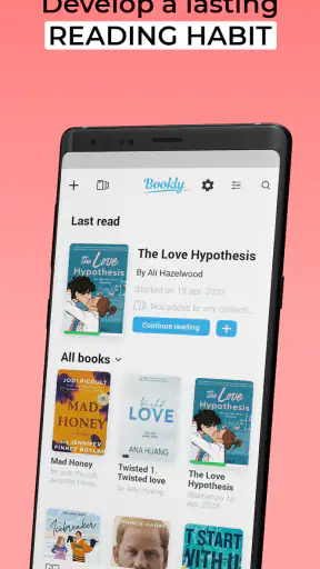 Bookly: Lesetracker & Bücher screenshot