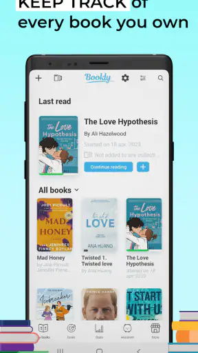 Bookly: Lesetracker & Bücher screenshot
