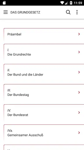 bpb: Das Grundgesetz screenshot