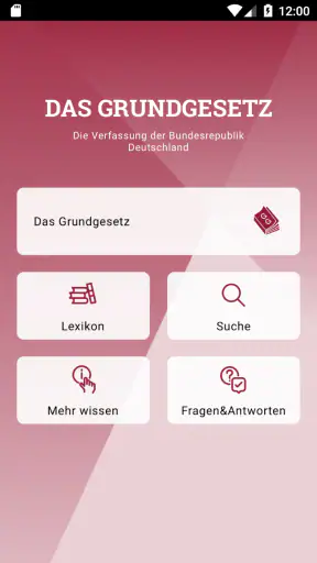 bpb: Das Grundgesetz screenshot