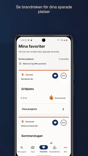 Brandrisk Ute screenshot