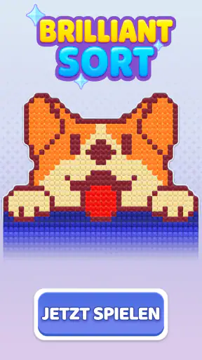 Brilliant Sort: Diamant-Puzzle screenshot