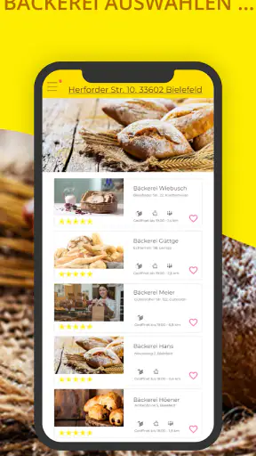 Brötchen App – einfach. vorbes screenshot