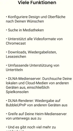 BubbleUPnP für DLNA/Chromecast screenshot