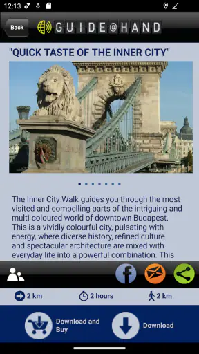 Budapest GUIDE@HAND screenshot