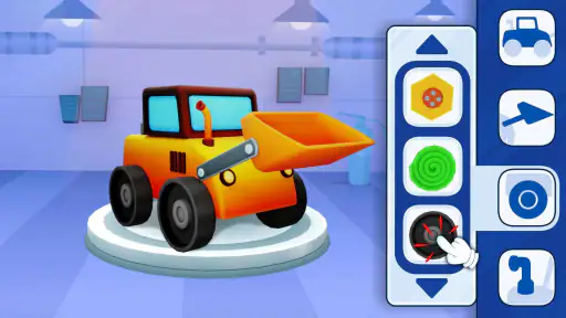 Bulldozer- und LKW-Spiele screenshot
