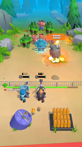 Bullet Heroes: TD RPG Shooter screenshot