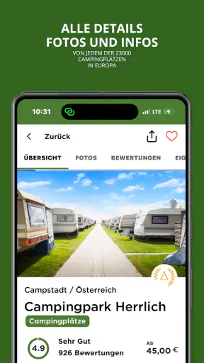 camping.info: Die CAMPING-APP screenshot