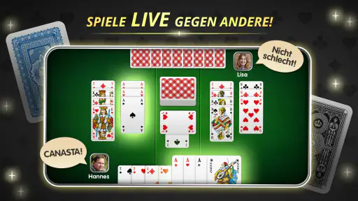 Canasta Online Kartenspiel screenshot