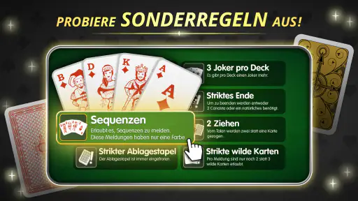 Canasta Online Kartenspiel screenshot