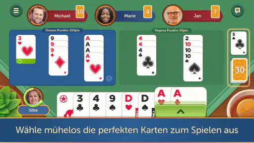 Canasta Treff: Spaß mit Karten screenshot