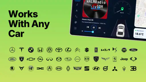 Carplay for Android Auto screenshot