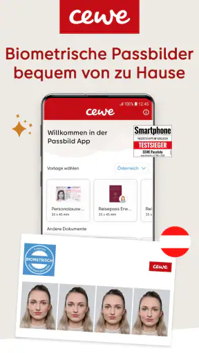 CEWE Passfoto screenshot