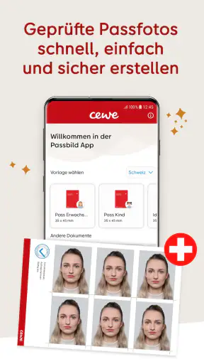 CEWE Passfoto screenshot