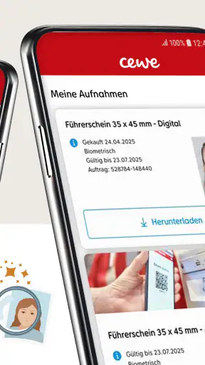 CEWE Passfoto screenshot