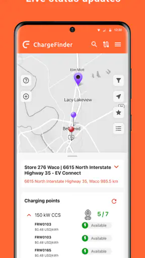 ChargeFinder: EV Charging screenshot