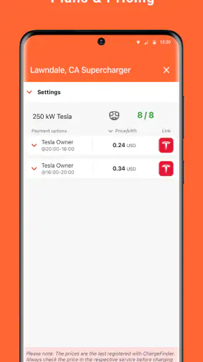 ChargeFinder: EV Charging screenshot