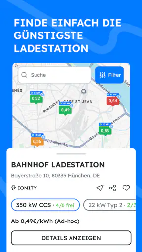 Chargeprice: E-Laden & Preise screenshot