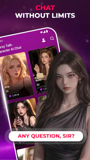 Charxy Talk: KI Chat Charakter screenshot