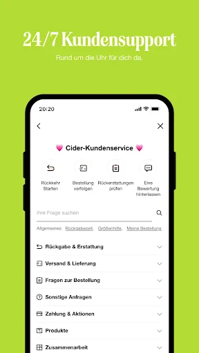 CIDER – Kleidung und Mode screenshot