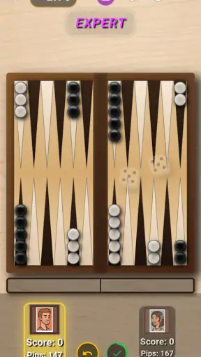 Clean Backgammon screenshot
