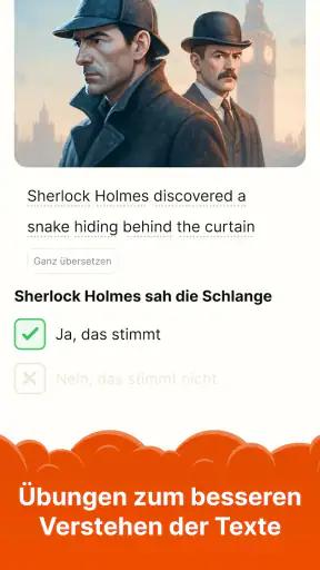 Clew: Englisch durch Lesen screenshot