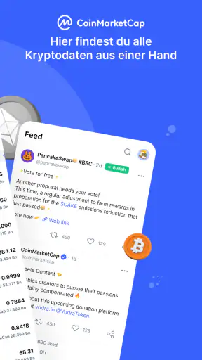 CoinMarketCap Krypto & Bitcoin screenshot