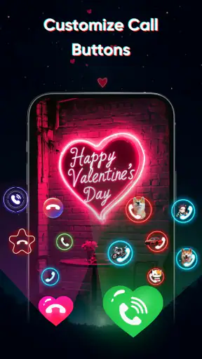 Farbtelefon, Anruf-Theme screenshot