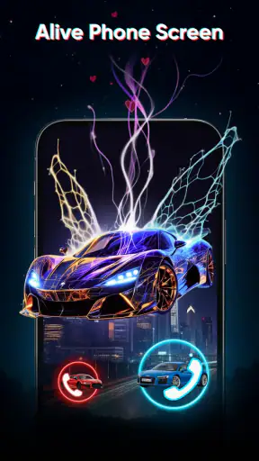 Farbtelefon, Anruf-Theme screenshot