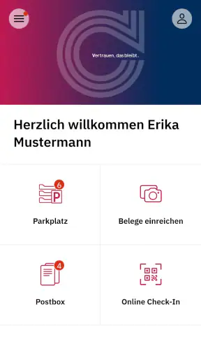 Continentale GesundheitsApp screenshot