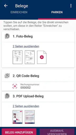 Continentale GesundheitsApp screenshot
