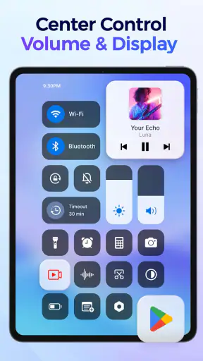 Control Center: Stabil, Leicht screenshot