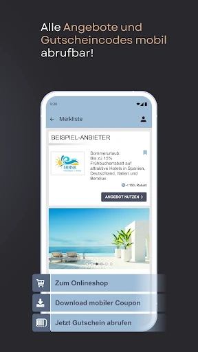 corporate benefits screenshot