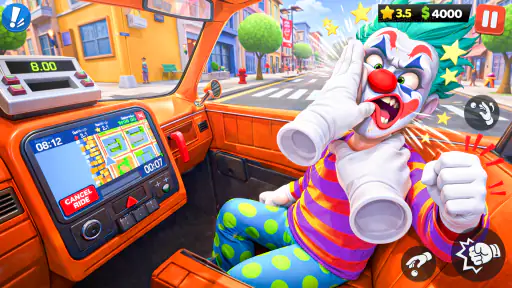 Crazy Taxi: Fahr-Spiel 3D screenshot