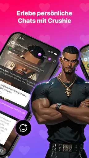 Crushie AI: Chat & Begleiter screenshot