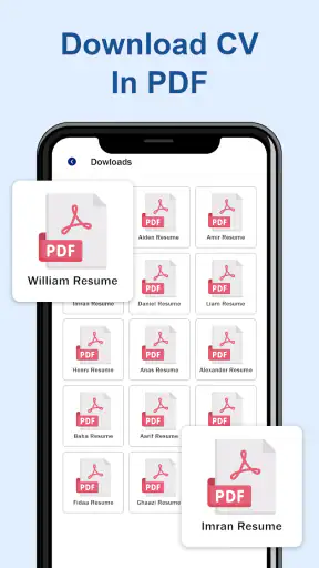 CV Lebenslauf-Builder screenshot