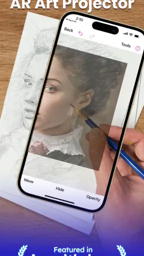 Da Vinci Eye: AR Art Projector screenshot