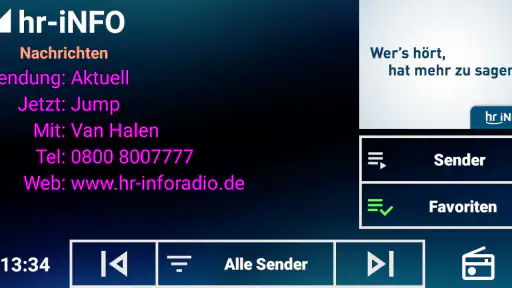 DAB+ Radio USB screenshot