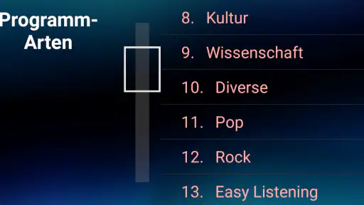DAB+ Radio USB screenshot