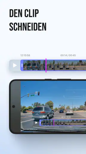 Dash cam: Dashcam screenshot