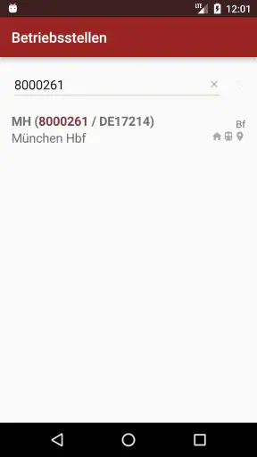 DB Betriebsstellen screenshot